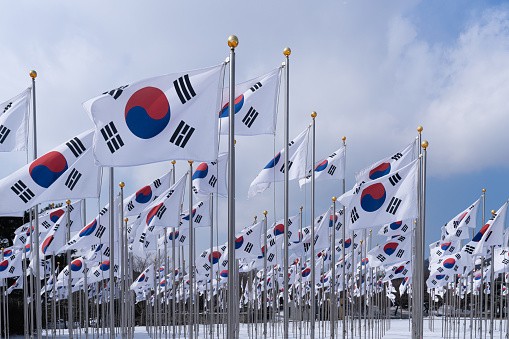 the national flag of korea